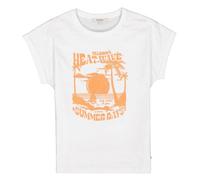 Garcia T- Shirt à Manches Courtes, Blanc cassé, M Femme