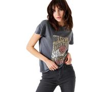 GARCIA T-shirt or / gris foncé / homard / blanc, Taille M