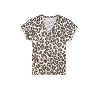 GARCIA T-shirt beige clair / umbra / gris foncé / noir, Taille S