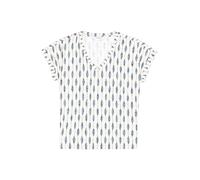 GARCIA T-shirt ivoire / bleu ciel / bleu foncé / gris, Taille L