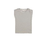GARCIA T-shirt noir / blanc cassé, Taille XS