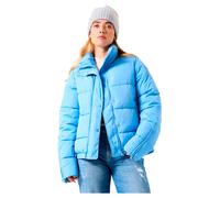 Doudoune matelassée cropped femme Garcia Bleu S