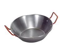 Garcima 5020154 Poêle Profonde, polie, avec anses 40 cm, Noir