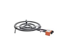 Garcima Bague de gaz Butane/Propane gaz avec Sortie côté, Noir, 50 cm, Lot de 4