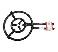 Garcima Brûleur à gaz butane en métal noir émaillé, 11,7 x 40,5 x 66 cm, spécial paellas, avec variateur d'intensité et homologué, diamètre 40 cm