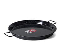 Plat à paëlla acier emaillé 46 cm