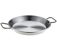 Poele a paella acier poli pour induction 30 cm