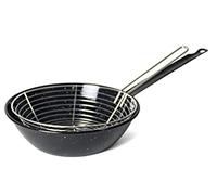 Garcima Selection Brico-travo 20926 Poêle à frire Diamètre 26 cm - 2,2 L, 2,2 L, acier, Noir