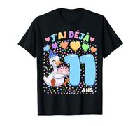Garçon 11e Anniversaire Cadeau J'Ai Déjà 11 Ans Oie T-Shirt