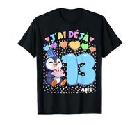 Garçon 13e Anniversaire Cadeau J'Ai Déjà 13 Ans Manchot T-Shirt
