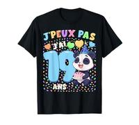 Garçon 19e Anniversaire Cadeau 19 Ans Panda T-Shirt