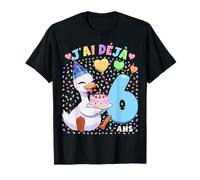 Garçon 6e Anniversaire Cadeau J'Ai Déjà 6 Ans Oie T-Shirt