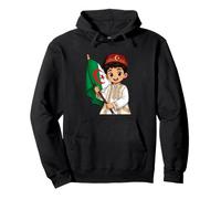 Garcon Algerien Drapeau Algerie Cadeau Enfant Fierte Sweat à Capuche