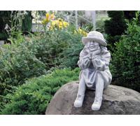 Garçon Assis Statue Statues Statues Jardin Décoration S101082