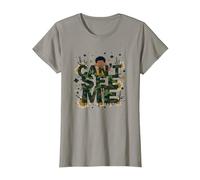 Garçon Camo Cant See Me Playful Hide and Seek Adventure T-Shirt, Femme, Ardoise, XXL