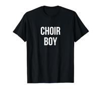 Garçon de chœur T-Shirt Graphique avec Valeur, Homme, Noir, L