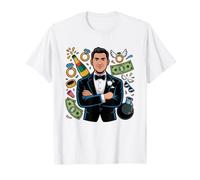 Garcon d'honneur Boutonniere Mariage Equipe du Marie T-Shirt