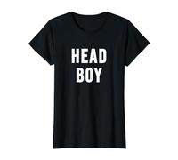 Garçon en Chef T-Shirt Graphique avec Valeur, Femme, Noir, XS