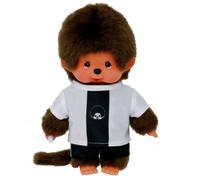 Garçon en Maillot de Football | 20 cm Kiki Monchhichi Poupée | Edition Football Européen