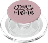 Garçon et Fille Mama Mom of Two Mommy Mother's Day Women PopSockets PopGrip pour MagSafe