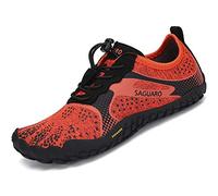 Garçon Fille Chaussures de Trail Running Aquatiques Séchage Rapide Outdoor Gym Fitness Léger Barefoot Shoes Orange GR.30