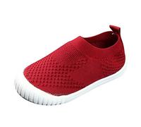 GarçOn Fille Mocassins Chaussures De Running Mesh Respirant LéGer Baskets Mode Mignon Enfants Chaussettes Sneakers sans Lacets