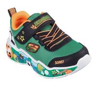 SKECHERS Baskets 'PLAY SCENE' jaune / vert / orange / noir, Taille 21