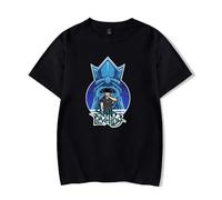 Garçon Fille Solo Leveling T-Shirts à Manches Courtes Sung Jin-Woo Été Shirt Hip Hop Tee