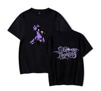 Garçon Fille Solo Leveling T-Shirts à Manches Courtes Sung Jin-Woo Été Shirt Hip Hop Tee