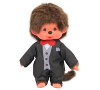 Garçon Jeune Marié | 20 cm | Kiki Monchhichi Poupée | en Costume | Mariage