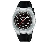Garçon - LORUS - Montre Lorus enfant cadran et silicone noir - Couleur de la matière:Blanc