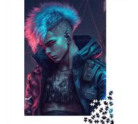 Garçon mécanique (189) Puzzle 1000 pièces Puzzle en bois pour adultes et adolescents Jeu familial Cadeaux pour la veille de Noël 1000 pièces (38x26 cm)