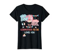Garçon ou Fille Marraine Future Aime Votre fête de révélation du Sexe T-Shirt
