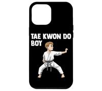 Garçon Pratiquant Le Taekwondo Arts Martiaux Combattant De Coque pour iPhone 12 Pro Max