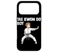 Garçon Pratiquant Le Taekwondo Arts Martiaux Combattant De Coque pour iPhone 17 Pro Max