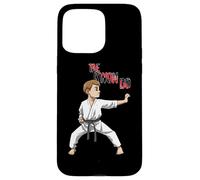 Garçon Pratiquant Le Taekwondo, Combattant d'arts Martiaux Coque pour iPhone 15 Pro Max