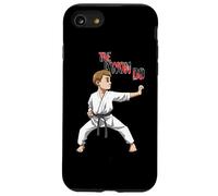 Garçon Pratiquant Le Taekwondo, Combattant d'arts Martiaux Coque pour iPhone SE (2020) / 7/8