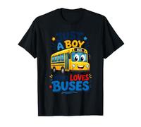 Garçon Qui Aime Les Bus - Amant de Bus T-Shirt