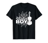 Garçon Qui Joue du Violon Passionné de Violon Violoncelle T-Shirt Graphique avec Valeur