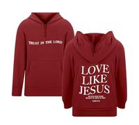 Garçon Sweats Capuche Sweat Unisexe en Coton Printemps Automne Couleur Uni Manteau Fashion Large Confortable Manche Longue Poids Léger Style pour Enfants