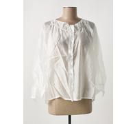 garconne chemisiers et blouses femme de couleur blanc TU