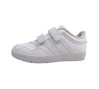 Garçons adidas Chaussures à scratch HOOPS 4.0 CF C Textile Fermeture velcro Plat - white/white 31