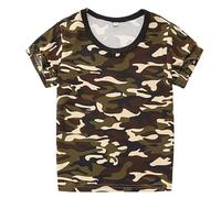 Garçons Chemise - Graphique à Manches Courtes Chemise Disco Bling Classics Chemise Sweat Shirt Couleurs Unies Chemise Formelle t-Shirts pour garçons et Filles