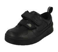 Garçons Clarks Cuir École Chaussures Dinosaure Détaillé Crochet et Boucle Palmer
