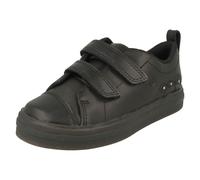 Garçons Clarks Évasé Brillant T Clair Dessus Ant Détaillé Chaussures