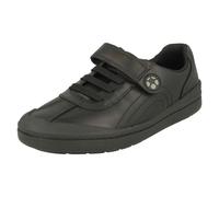 Garçons Clarks Football Crochet et Boucle Cuir Synthétique École Chaussures Rock