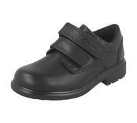 Garçons Clarks Habillé Double Crochet et Boucle Bracelet Cuir École Chaussures