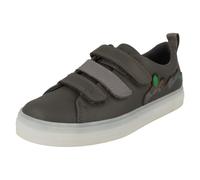 Garçons Clarks Insecte Détaillé Clair Dessus Chaussures Évasé Bug K