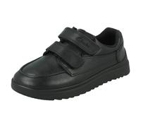 Garçons Clarks Keelan Évasé K Habillé Crochet et Boucle École Chaussures