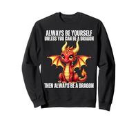 Garçons Dragons, sois toujours toi-même à moins que tu ne puisses être un dragon Sweatshirt